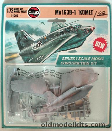 Airfix 1/72 ME 163B-1 Komet Blister Series 1, 1063-4 plastic model kit